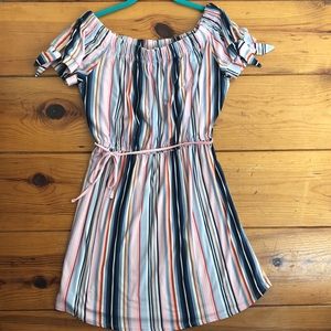 Derek Heart Juniors off the shoulder dress